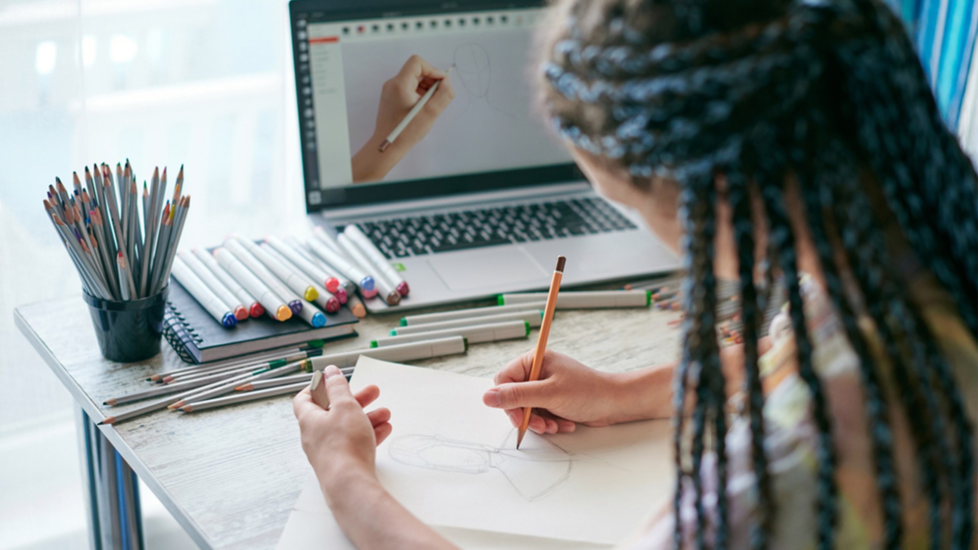 دورة  رسم جسم الانسان من البداية الى الإحتراف